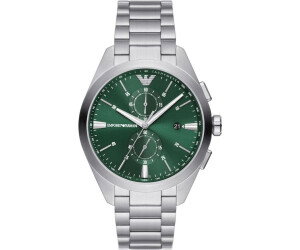 Armani AR11480 avec cadran vert et bracelet argenté Armani AR11480 avec cadran vert et bracelet argenté