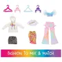 Rainbow High Playset Armoire Rainbow d'Amaya - Ensemble de jeu poupée avec garde-robe, tenues, chaussures, sacs et poupée exclusive - Dès 4 ans