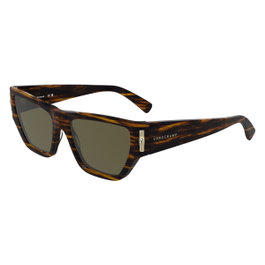 Longchamp LO774S-211 Lunettes de soleil Marron/Vert