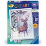 Ravensburger CreArt Kids Kit de peinture par numéros Cerf romantique 18x24 cm