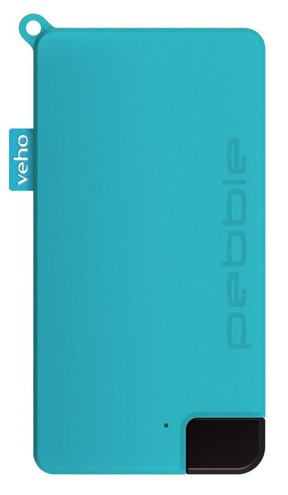 Veho Pebble Pokket Power Bank Portable 1000mAh avec USB-C - Bleu Veho Pebble Pokket Power Bank Portable 1000mAh avec USB-C - Bleu