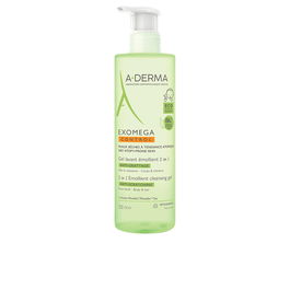 A-Derma EXOMEGA CONTROL Gel émollient 2 en 1 peaux sèches et atopiques 500 ml
