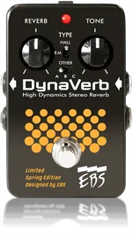 EBS Pedal Fx Bass Dynaverb Limited Spring Edition - Pédale de réverbération stéréo pour basse avec effets Spring, Gated et Reverse