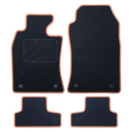 Set de tapis de voitures OCC Motorsport OCCMI0008YE Mini R52 Cabrio 5 Pièces