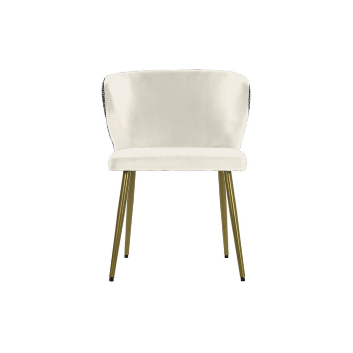 Chaise de Bureau Home ESPRIT Blanc Noir Chaise de Bureau Home ESPRIT Blanc Noir