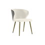 Chaise de Bureau Home ESPRIT Blanc Noir