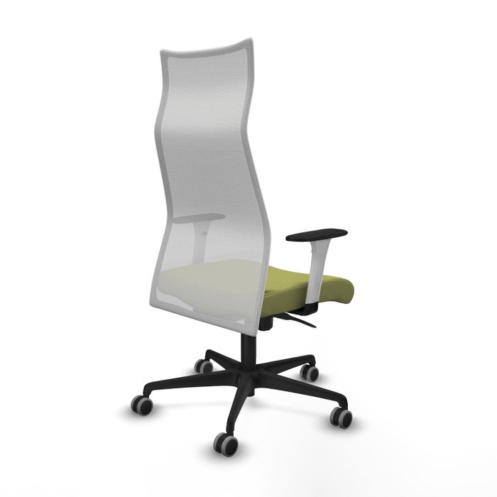 Piqueras y Crespo Albacete Chaise de Bureau Synchrone Vert Olive et Blanc Piqueras y Crespo Albacete Chaise de Bureau Synchrone Vert Olive et Blanc