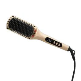 Saint Algue - Brosse Lisseur Chauffante DEMELISS 21350 LISS&GO, 6 Températures (230°C), Céramique, Surface de Chauffage 40 cm², Lissage Facile