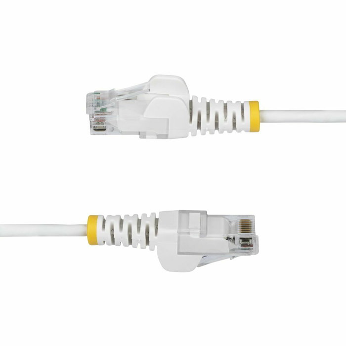 Connecteur RJ45 Catégorie 6 FTP Startech N6PAT7MWHS Blanc 7 m Connecteur RJ45 Catégorie 6 FTP Startech N6PAT7MWHS Blanc 7 m