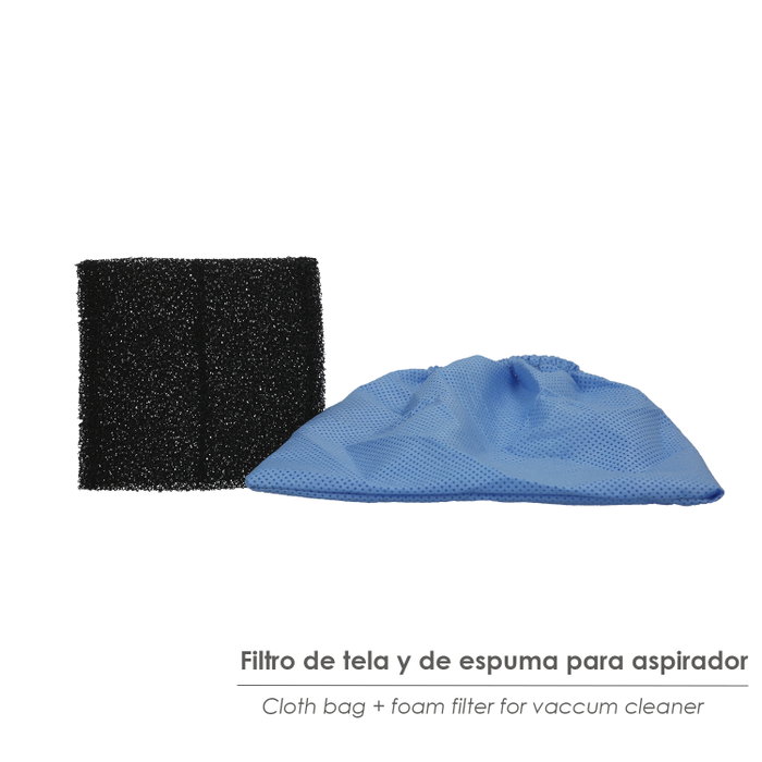 WOLFPACK LINEA PROFESIONAL Filtros Para Aspirador 07010400 WOLFPACK LINEA PROFESIONAL Filtros Para Aspirador 07010400