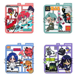 Megahouse Mobile Suit Gundam GQuuuuuuX assortiment charms Plat Collection (4)