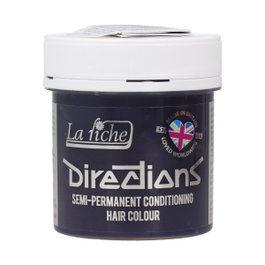 Directions Stormy Grey - Colorant Capillaire Brillant et Vegan - 100 mL - Coloration Prête à l'Emploi pour un Style Unique