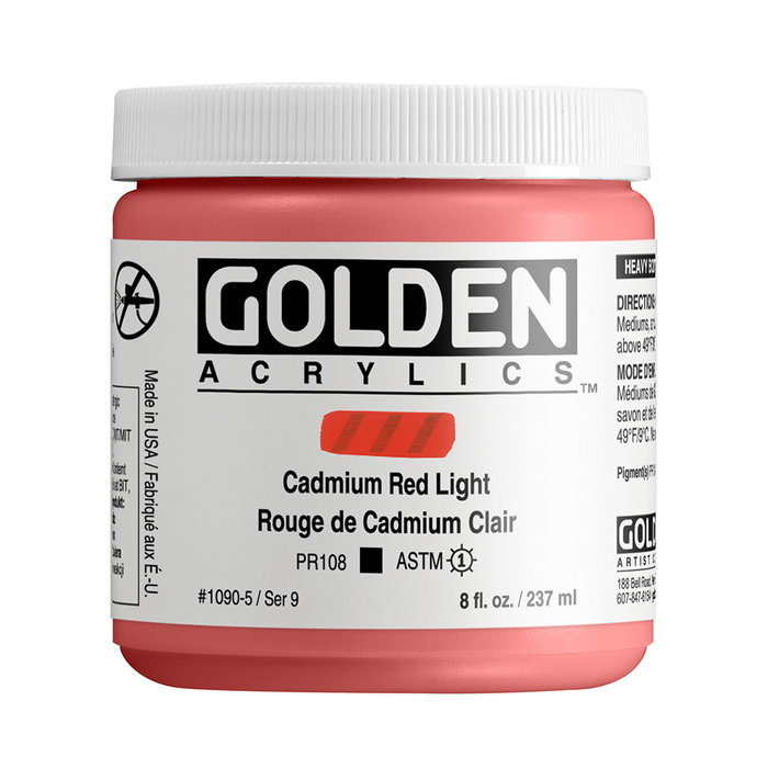 Golden Rouge Cadmium Clair Heavy Body Golden Rouge Cadmium Clair Heavy Body