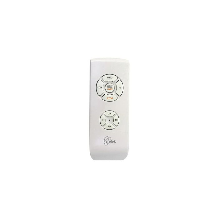 Farelek CORSICA Blanc Ventilateur de plafond Ø116cm 70W avec éclairage LED