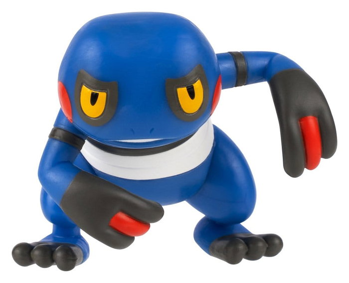 Jazwares Pokémon Battle Figure figurines 3-Pack Mimiqui, Porygon & Cradopaud