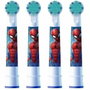 Oral-B Brossettes de rechange Kids Spiderman pour enfants dès 3 ans, pack de 4