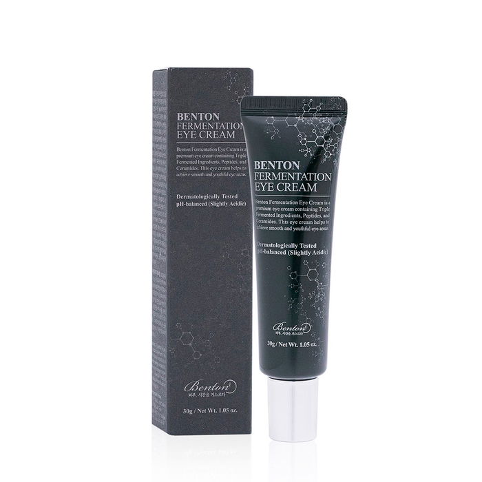 Benton Crème Contour des Yeux Hydratante Anti-Âge aux Ingrédients Fermentés et Céramides - 30 ml Benton Crème Contour des Yeux Hydratante Anti-Âge aux Ingrédients Fermentés et Céramides - 30 ml