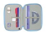 Safta Plumier Triple 37 Pcs Bluey "Let's Play" - Trousse scolaire avec accessoires - Dimensions 12,5x19,5x5,5 cm
