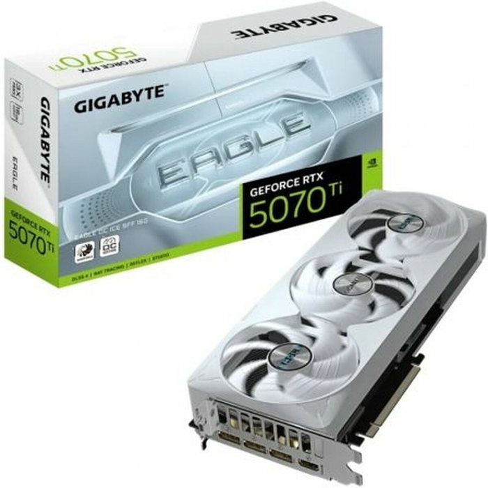 Carte Graphique Gigabyte GV-N507TEAGLEOC ICE-16GD nvidia geforce rtx 5070 ti 16 GB GDDR7