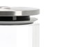 Vivalto Pot en verre borosilicate rond 1,8L avec couvercle en acier 10x26cm (Set de 12)
