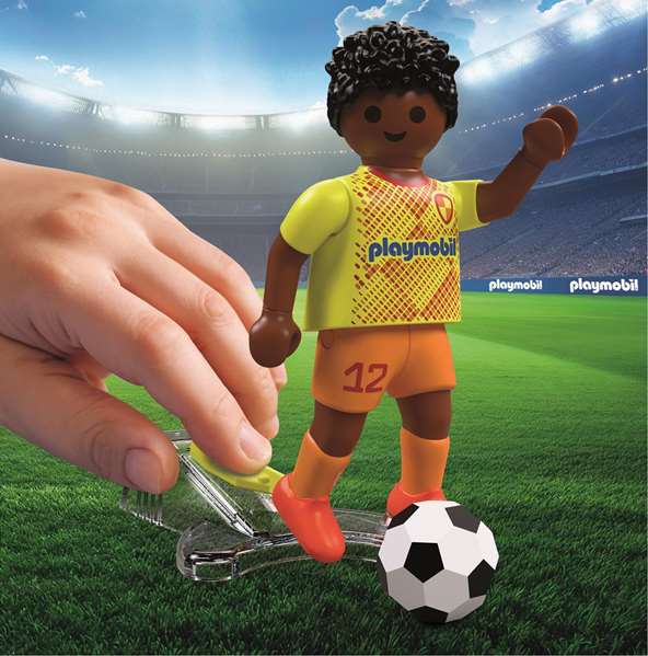 Playmobil 72058 Joueurs de football, My Life Football Sport & action, 8 pièces, dès 4 ans