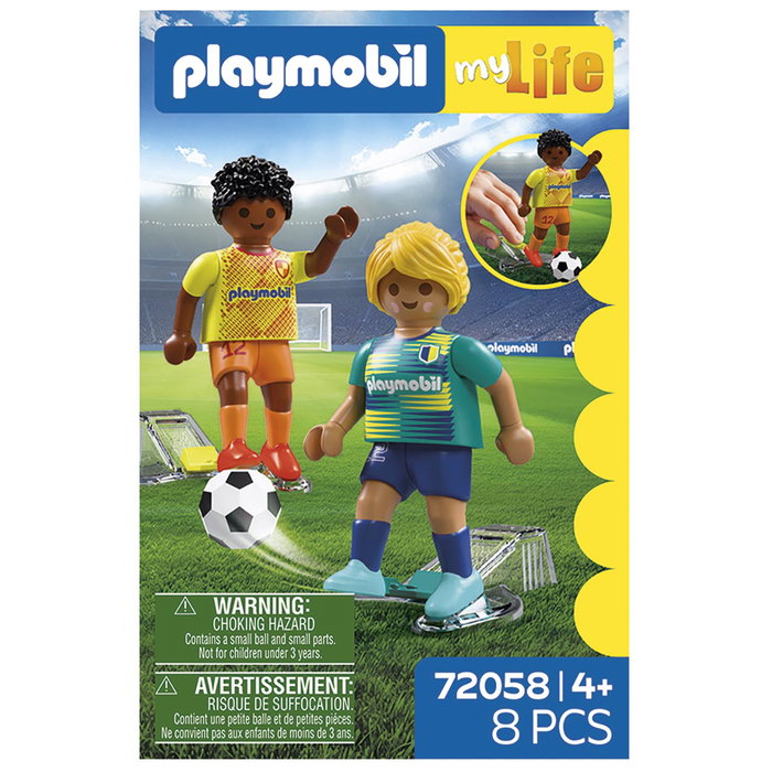 Playmobil 72058 Joueurs de football My Life