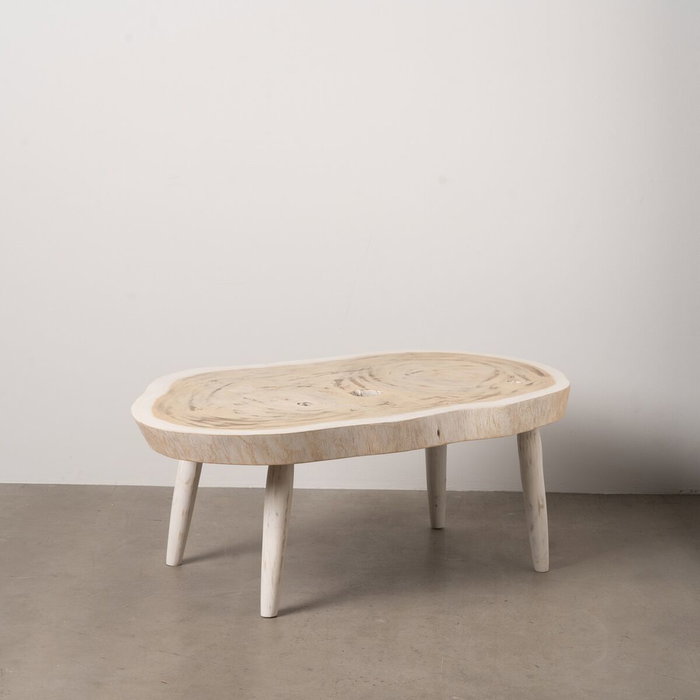 Table Basse Blanc 100 x 70 x 45 cm Table Basse Blanc 100 x 70 x 45 cm
