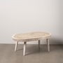 Table Basse Blanc 100 x 70 x 45 cm