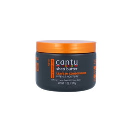 Cantu Leave-In Conditioner pour Hommes au Beurre de Karité Sans Rinçage, Conditionneur Réparateur Hydratant 368g