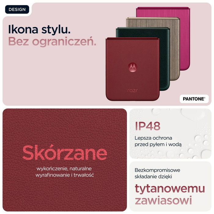 Smartphone Motorola PB8R0008PL Octa Core 16 GB RAM 512 GB Rouge