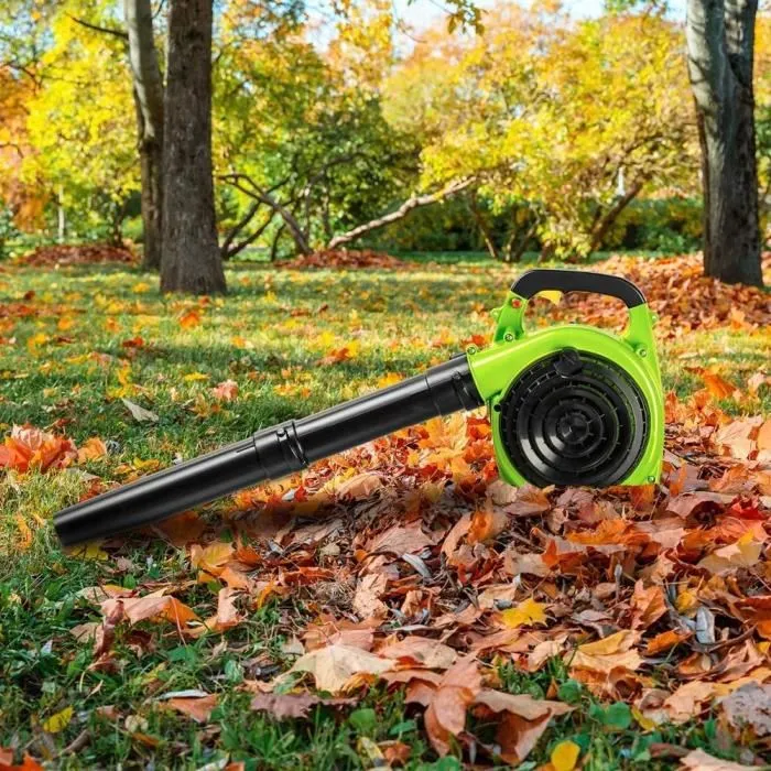 Fieldmann FZF 6205-B Souffleur aspirateur broyeur à essence 3 en 1, 0.8 kW EURO 5, vitesse air 150 km/h, bac 40L, 4.5 kg