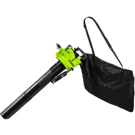 Fieldmann FZF 6205-B Souffleur aspirateur broyeur à essence 3 en 1, 0.8 kW EURO 5, vitesse air 150 km/h, bac 40L, 4.5 kg