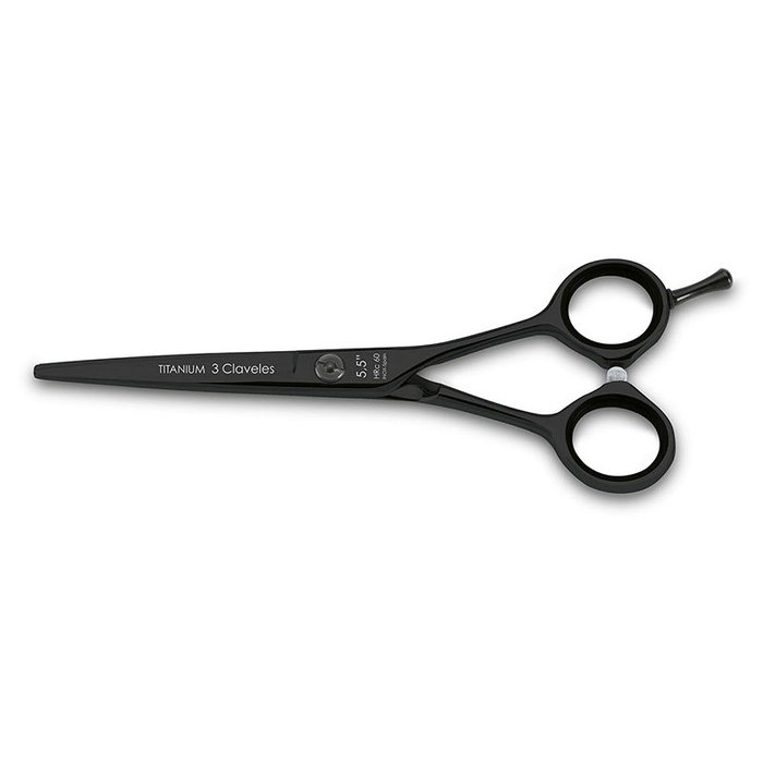 Tres Claveles Ciseaux de Coiffure Titanium 5,5 pouces Tranchant Rasoir Tres Claveles Ciseaux de Coiffure Titanium 5,5 pouces Tranchant Rasoir