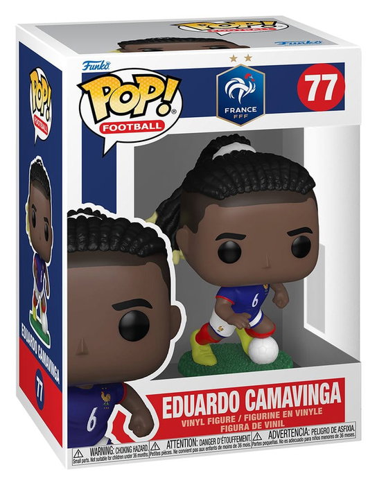 Funko POP! Eduardo Camavinga France - Figurine de Football en Vinyle Funko POP! Eduardo Camavinga France - Figurine de Football en Vinyle