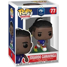 Funko Pop! Figurine Vinyle Eduardo Camavinga - Football France - Collection Officielle