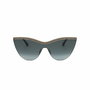 Lunettes de soleil Femme Jimmy Choo KRISTEN/S Noir Doré Ø 99 mm