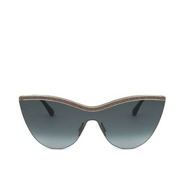 Jimmy Choo Lunettes de soleil Kristen/S - Monture métallique masque - Pour femme - Verres 99 mm - Branches 145 mm