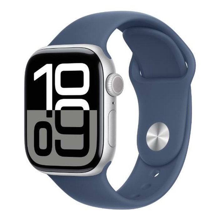 Montre intelligente Apple Watch 10 1,81" Bleu Argenté 46 mm Montre intelligente Apple Watch 10 1,81" Bleu Argenté 46 mm