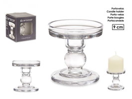 GIFTDECOR Candélabre Cristal Bola S 9cm