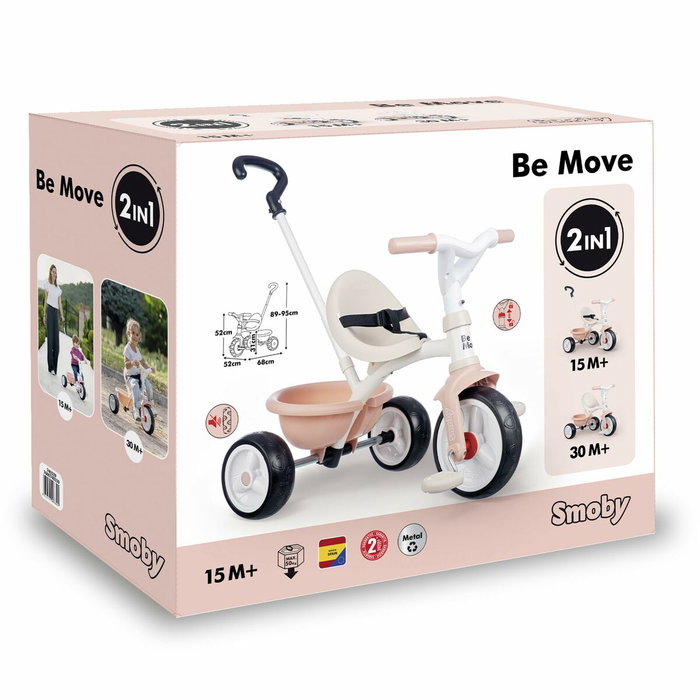Smoby Be Move Tricycle Rose