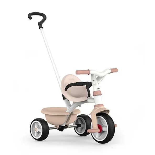 Smoby Tricycle Be Move Rose - Modèle Évolutif 2 en 1 avec Canne Parentale, Pédales Antidérapantes, Roues Silencieuses - Pour Enfant de 15 Mois à 3 Ans Smoby Tricycle Be Move Rose - Modèle Évolutif 2 en 1 avec Canne Parentale, Pédales Antidérapantes, Roues Silencieuses - Pour Enfant de 15 Mois à 3 Ans