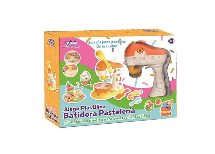 Jugatoys - pequeñ@sartistas Jeu de pâte à modeler batidora et 23 accessoires