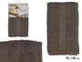 BERILO Serviette Unie Grise 70x130 cm