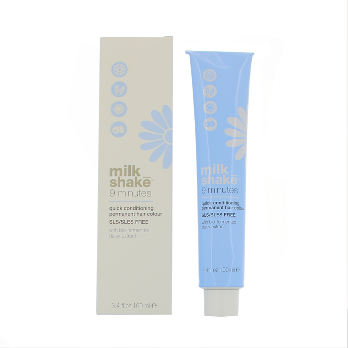 Milk Shake Teinture Permanente 9 Minutes pour Cheveux, Couleur 9.13, 100 ml, Soin et Coloration Milk Shake Teinture Permanente 9 Minutes pour Cheveux, Couleur 9.13, 100 ml, Soin et Coloration