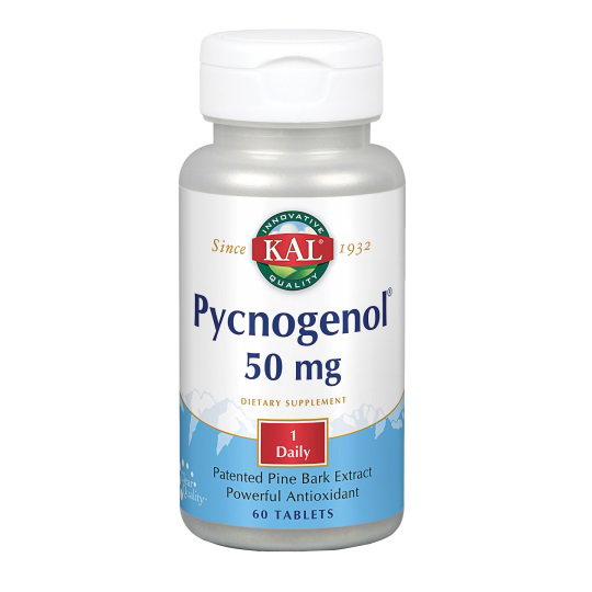 KAL Pycnogenol 50 mg, 60 comprimés