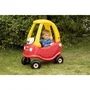 Little Tikes Cozy Coupe - Porteur voiture enfant 2-en-1 avec plancher amovible, portes et klaxon - Développe la motricité - Usage intérieur/extérieur - Dès 18 mois - Rouge