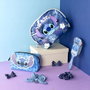 Cerdá - Cepillos Forma Stitch - Puzzle 3D en plastique ABS de Disney - Dimensions 17.0 x 21.6 x 4.0 cm - Couleur Rouge - Multilingue