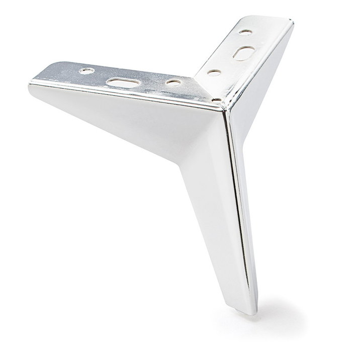 Q&Q Patte Métallique Togo Référence 125mm Nickel Sombre H125