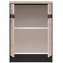 JUNONA Meuble bas de cuisine 60 cm - 2 Portes - Chêne sonoma