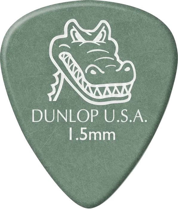 Dunlop Pack de 12 Médiators Gator Grip 1,50 mm